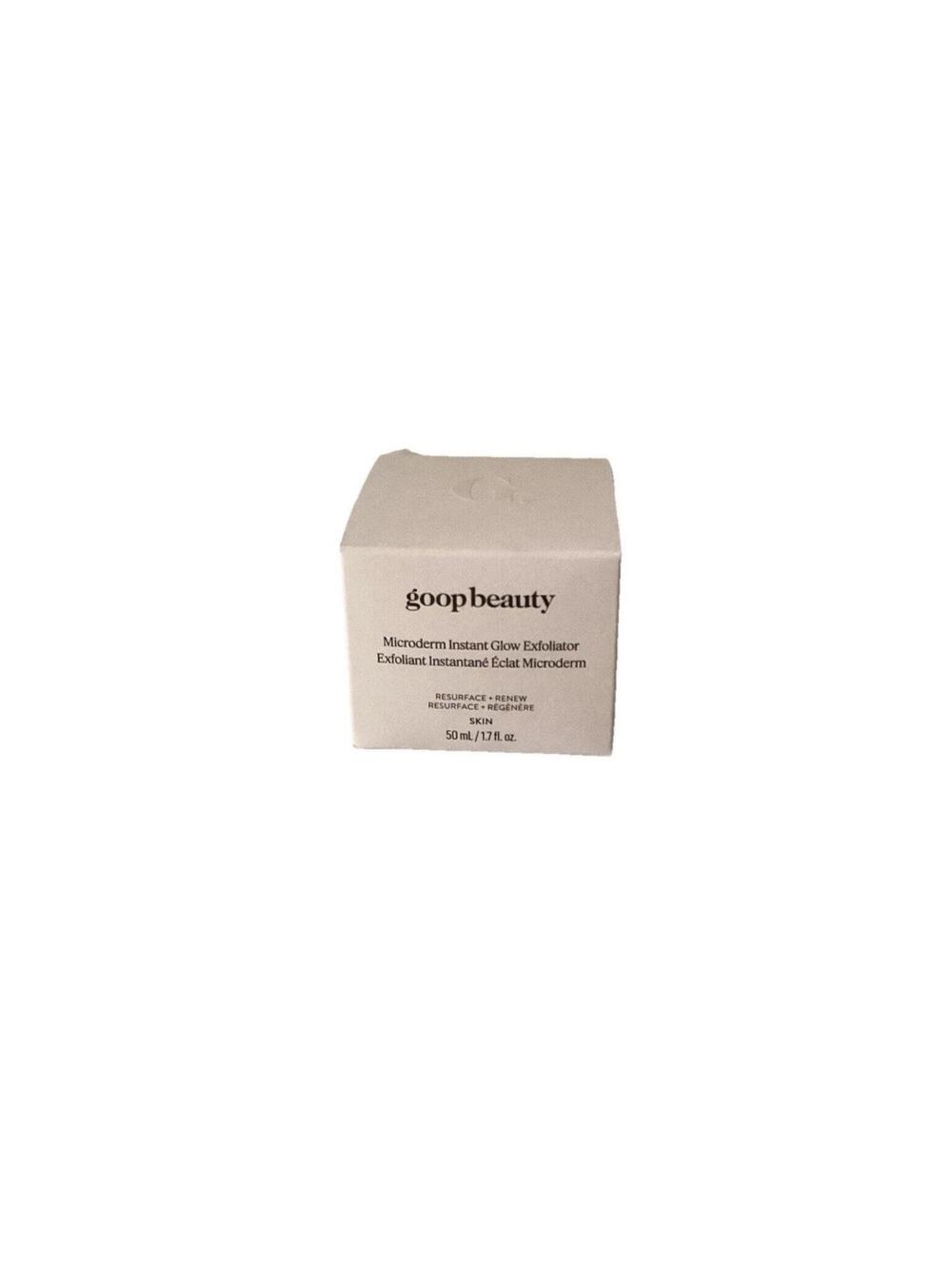 SEALED GOOP BEAUTY Microderm Instant Glow Exfoliator 1.7 fl oz/50 ml NEW
